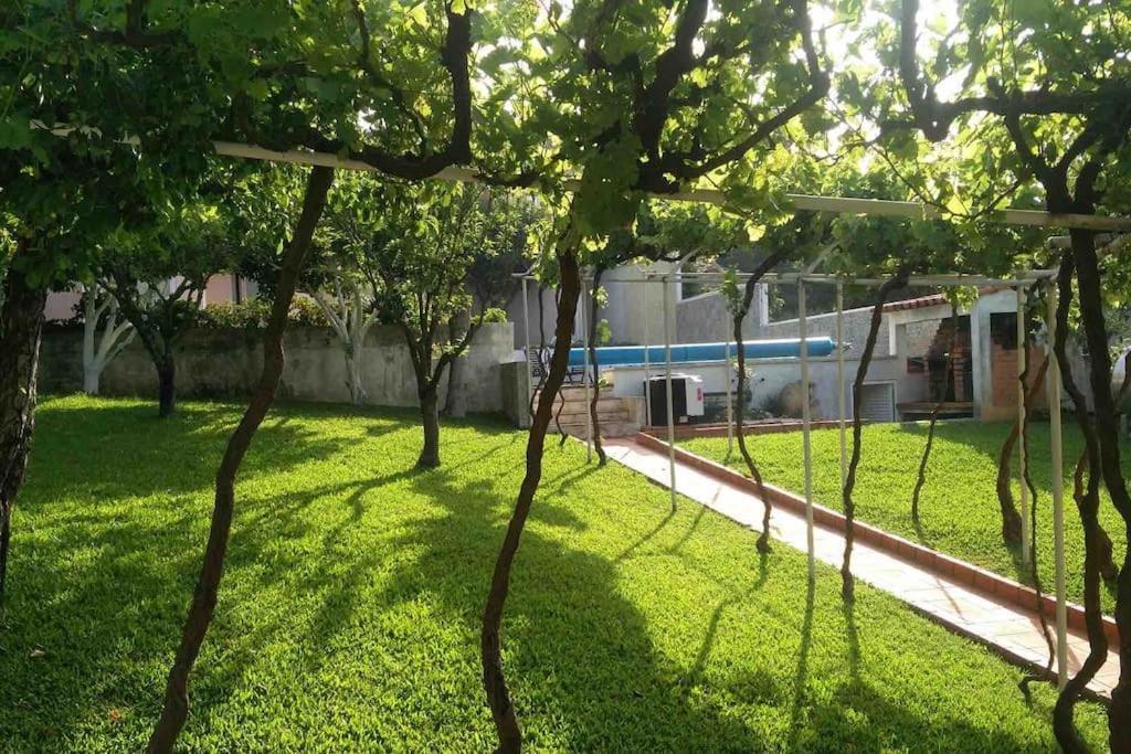 Вилла Citrus Tree House, Private Pool And Garden. Angeja Экстерьер фото